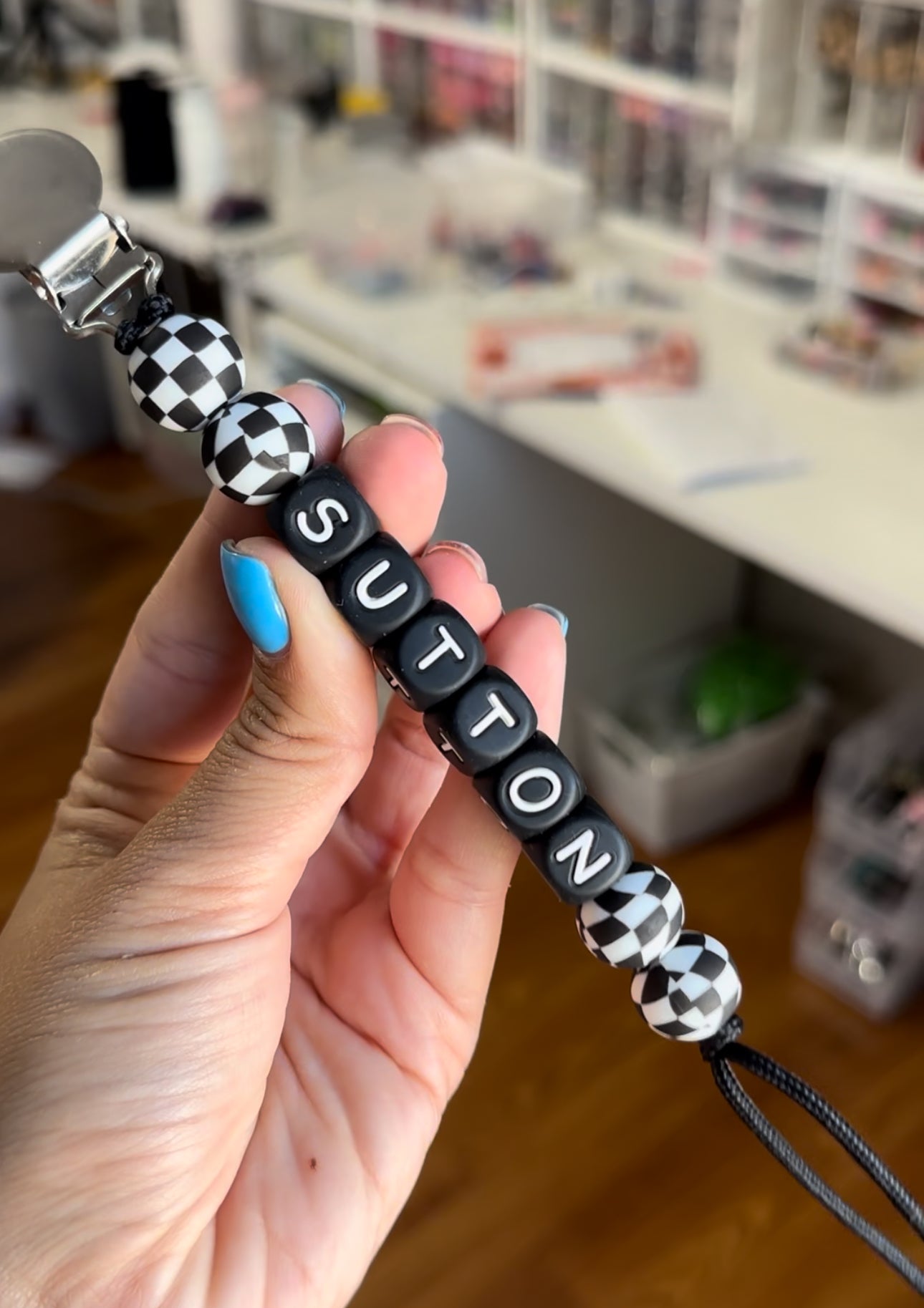 Sutton Style Pacifier Clip