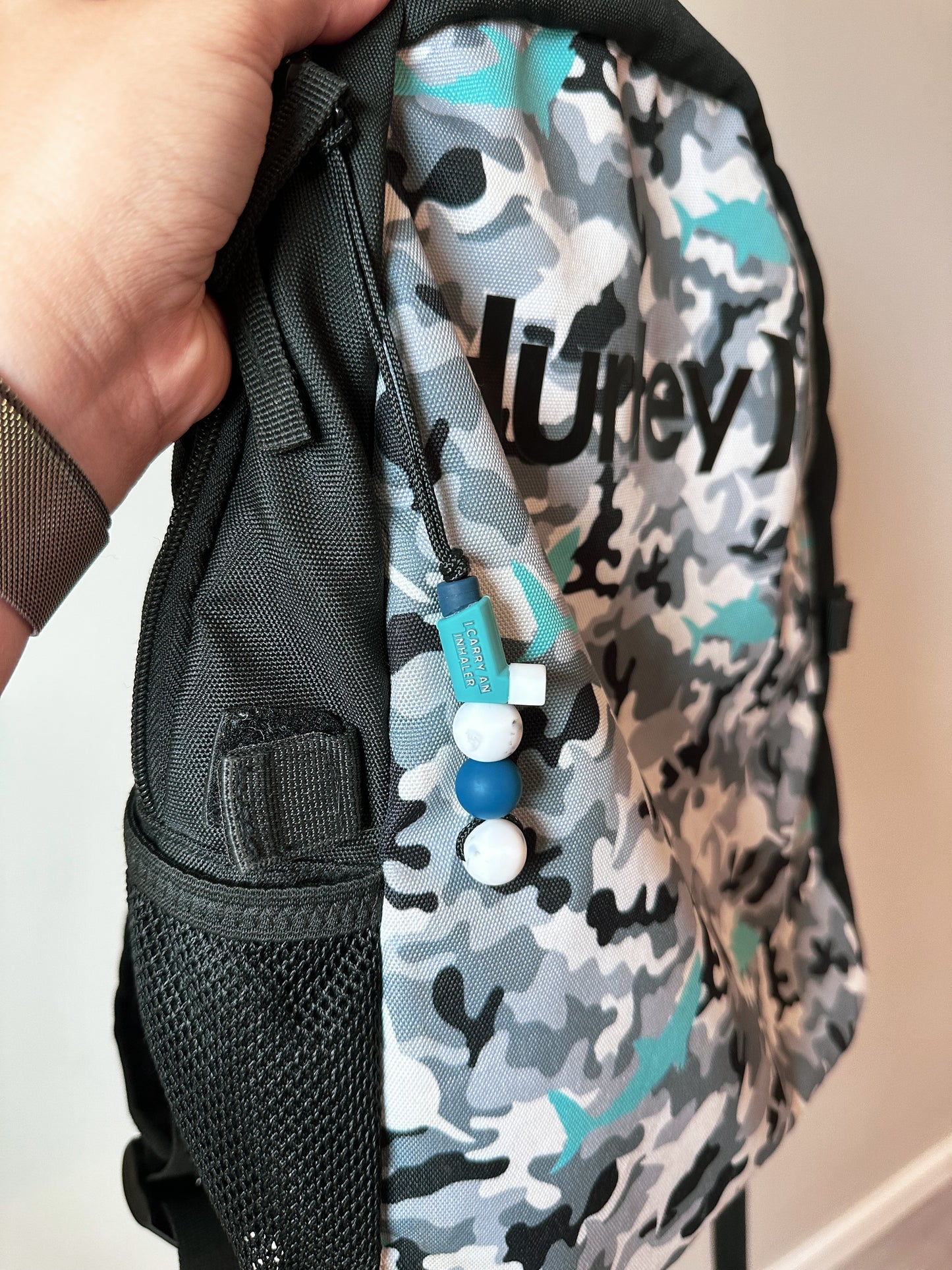 'I Carry an Inhaler' Key Chain/Zipper Pull