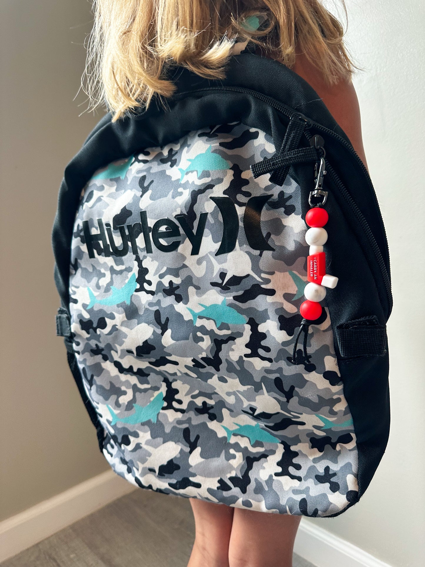 'I Carry an Inhaler' Key Chain/Zipper Pull