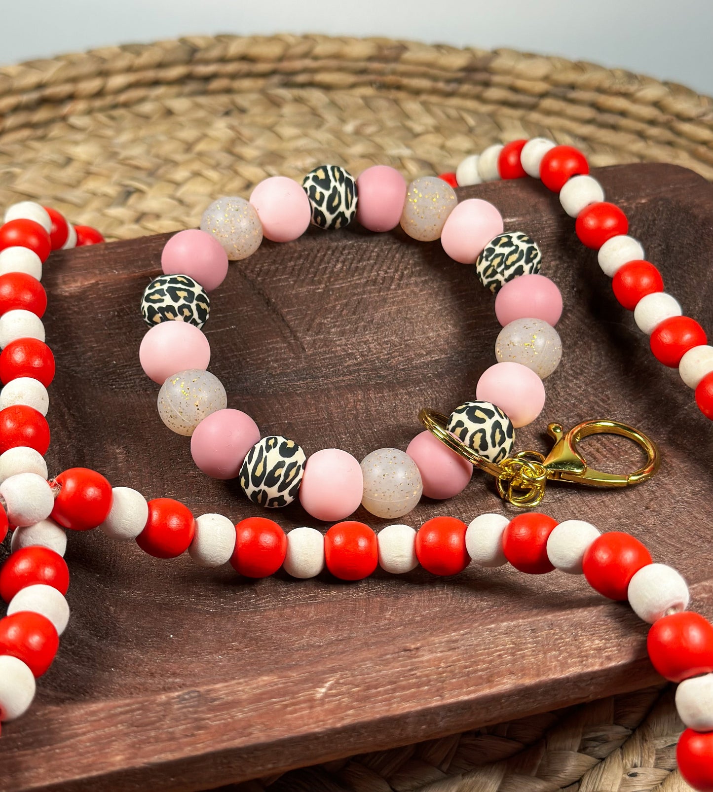 Wild About You Key Wristlet