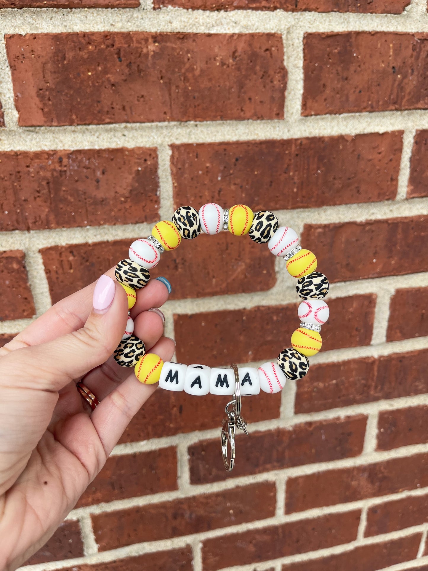 Baseball/Softball Key Ring