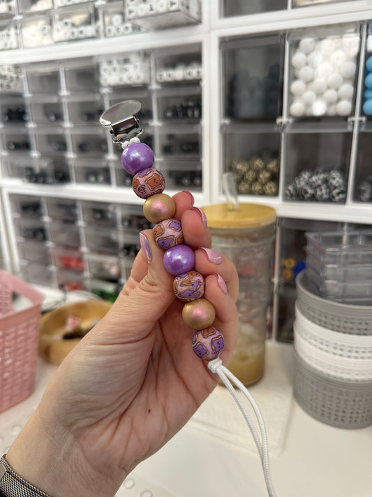 PB&J Pacifier Clip