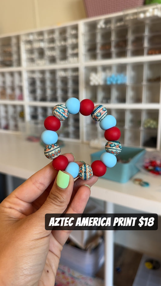 [IN STOCK] Aztec America Teething Ring
