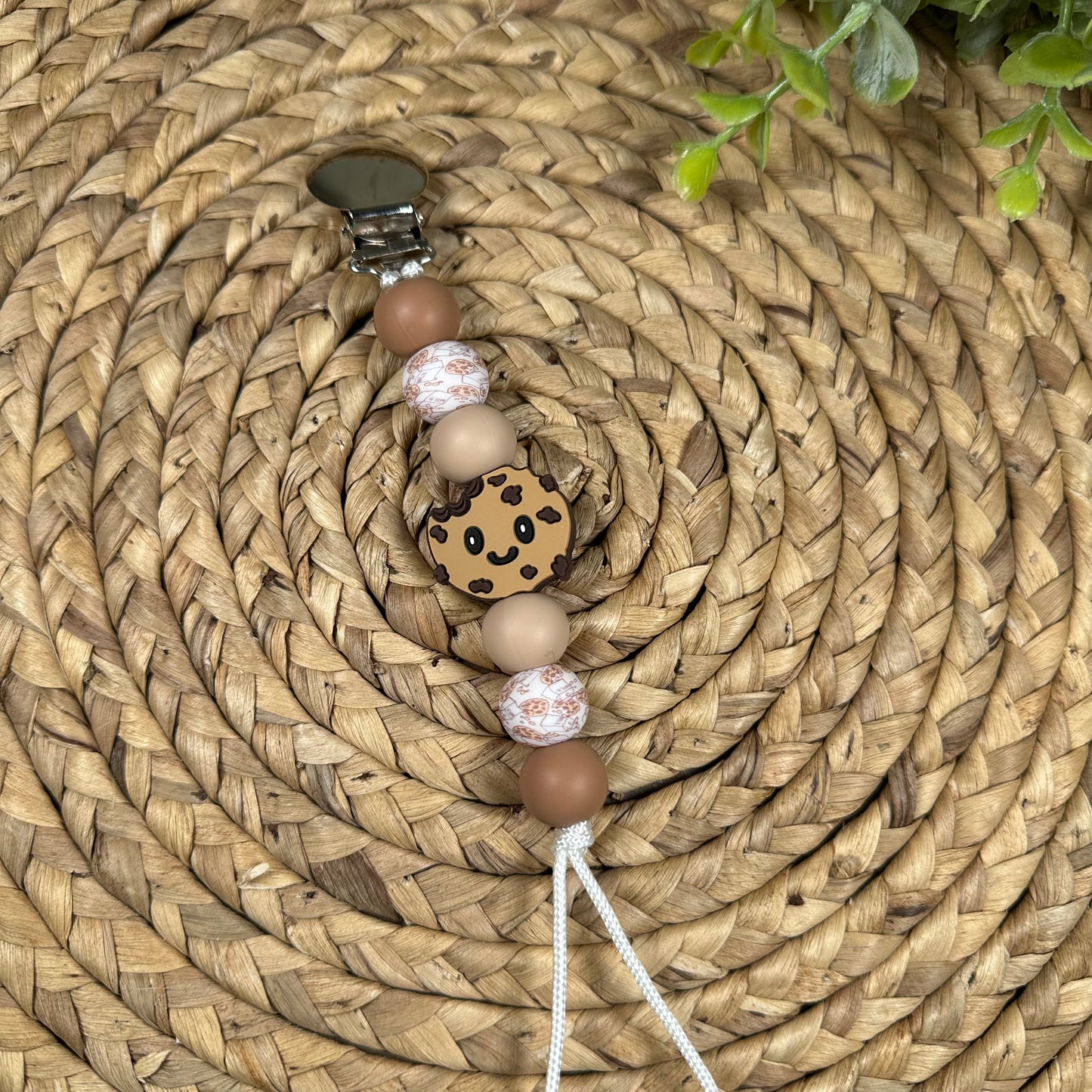 Cookie Pacifier Clip