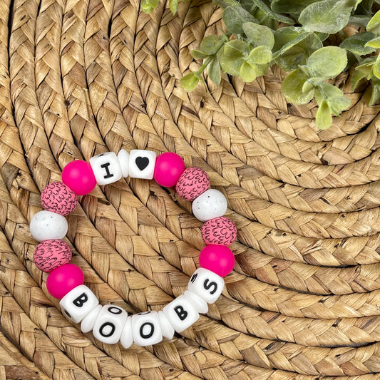 I <3 Boobs Teething Ring