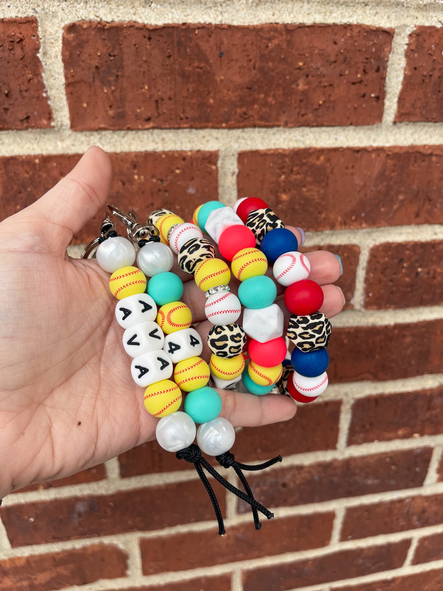 Baseball/Softball Key Ring